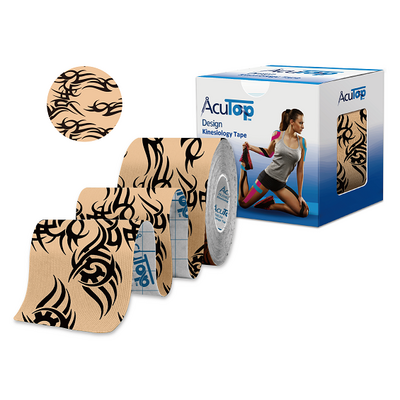 AcuTop Design Tape z SuperMODNYM wzorem Tattoo + INSTRUKCJA