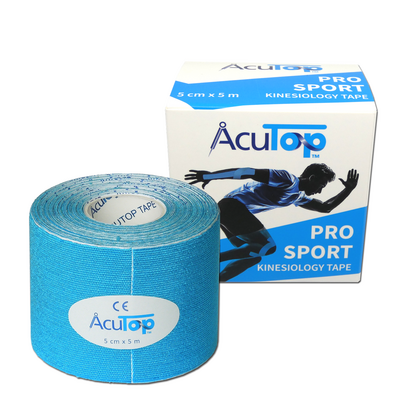 AcuTop PRO SPORT - Wzmocnione Kinesiology tape - niebieskie (ATPS blue)